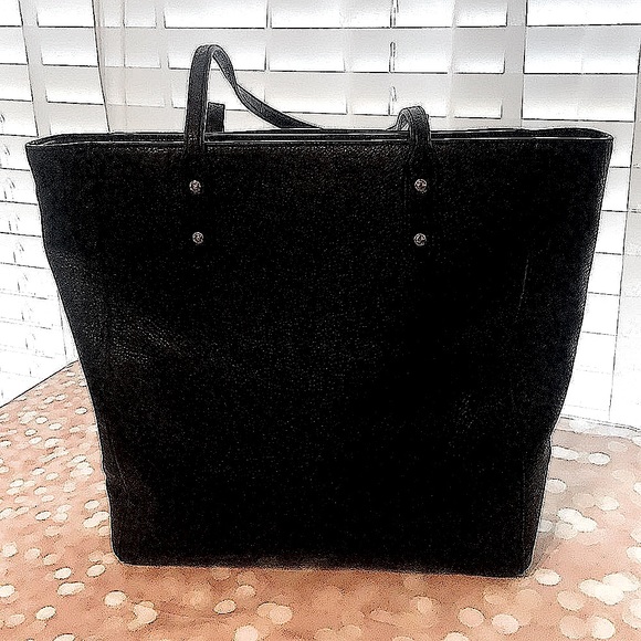 Coach Classic Large Black Leather Bag - Picture 4 of 15